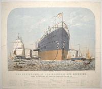 [SS Great Eastern.] The Leviathan, at her Moorings off Deptford.