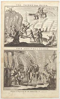 [The unpopularity of Lord Bute] The Flight from Dover.