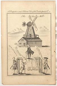A Perspective and Political View of the Timber-Yard at the L-e [Limehouse].