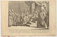 The Present Emperor of Germany Receiving Petitions from, and Redressing the Grievances of the meanest of his Subjects.