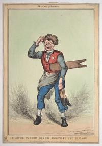 [Bootblack] I Haxes Parden Marm, Boots if you Please.