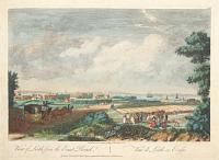 View of Leith from the East Road.