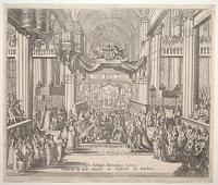 [Coronation of William & Mary] Der Königl. Krönungs-Actus Wilhelm III und Maria in England, zu London.