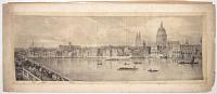 [St Paul's Cathedral from 'View of the North Bank of the Thames from Westminster Bridge to London Bridge'.
