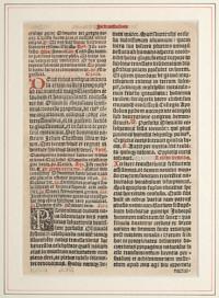 [Leaf from a breviary, use of Sarum.]