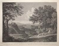 [Landscape with Abraham and Isaac]. A Sua Eccellenza Il Sig.re Guiseppe Maria De Gerando.