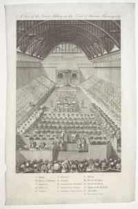 A View of the Court Sitting on the Trial of Warren Hastings, Esq.r.