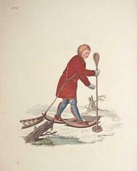 No 45. [An Ostiak, in His Winter Hunting Dress.]