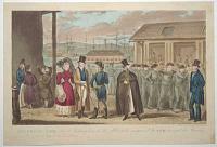 Splendid Jem, once a dashing hero in the Metropolis, recognized by Tom amongst the Convicts, in the Dock Yard at Chatham.