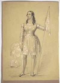 [Mary Amelia Warner] [Miss Huddart in the character of Joan of Arc.]