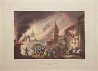 Burning of Moscow, Sept.r 1812.
