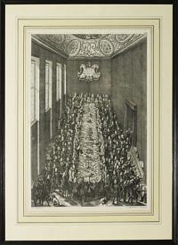 [Banquet for the Coronation of Joseph I.] Freÿ Taffel der M:D: dreÿ obern H.n. Ständten.