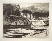 [The Bewitched Salmon Pool On The River Orchy.]