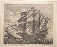 A View of the Great Harry built in the Reign of King Henry the 8.th.