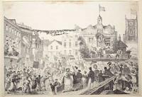 [The Enthusiastic Reception of Mr. Palmer into Kingston June 20th 1826.