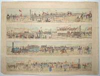 Opening of The First English Rail-Way between Stockton and Darlington, Sept. 27th, 1825.