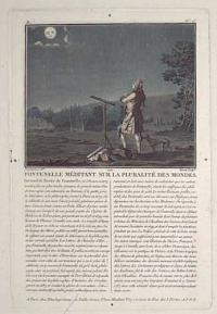 Fontenelle M&eacute;ditant sur la Pluralit&eacute; des Mondes.