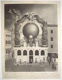 An Historical, Emblematical, Patriotical, and Political Print, representing the English Balloon, or National Debt in the year 1782, with a full View of the Stock Exchange,