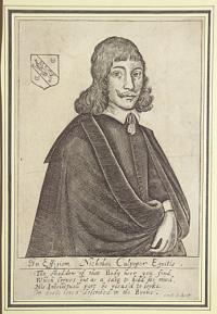 In Effigiem Nicholai Culpeper Equitis.