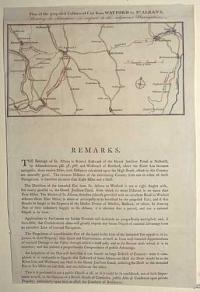 Plan of the proposed Collateral Cut from Watford to St Albans,