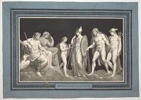 Hercules présenté à Jupiter et Junon.