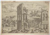 Haec Habet Scenofgraphiam Secondorum Porticuum Colossei.