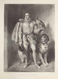 Page with Falcon and Bloodhound.