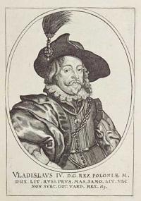 Vladislaus IV. D.G. Rex Poloni&aelig; M. Dux. Lit. Russ. Prus. Mas. Samo. Liv. Nec Non Suec. Got. Vand. Rex. etc.