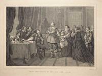 [The meeting of Gustav II Adolf, king of Sweden and the Elector of Brandenburg] Gustaf Adolfs Förbund Med Churfursten af Brandemberg