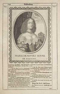 [Marie Louis Gonzaga] Maria de Nevers Royne de Pologne.