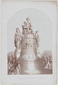 Shakespeare's monument by Thomas.