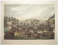 The Attack of the Stockades at Pagoda Point, on the Rangoon River by Sir Arch.d Campbell, K.C.B. 8th July 1824.