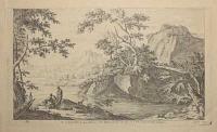 [A river in a rocky landscape.]