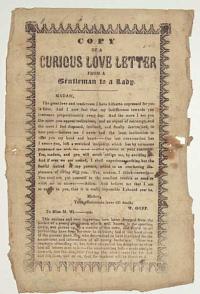 Copy of A Curious Letter