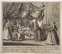 [Death of Catherine I] Op den 17 May 1727. is de Kyserin van Ruslant Catharina Alexewna [...] [parallel text in Latin]