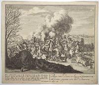 [Battle of Gadebusch] Den 20 December 1712, is by Gadebusch in het Meckelenburgse [...] [parallel text in Latin]
