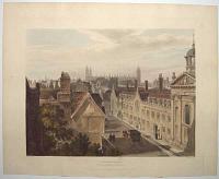 [Cambridge] Pembroke Hall &c., from a window at Peterhouse.