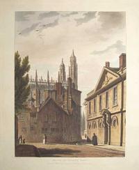 [Cambridge] Front of Trinity Hall.