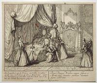 [Birth of Princess Mary] Het kraambed van de Princes van Walles, bevallen zynde vam een Princes [...] [parallel text in Latin]