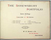 The Shrewbury Portfolio. Seven Etchings by Edward J. Barrow.