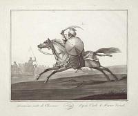 [Persian cavalryman?] Deuxième suite de Cheveaux d'après Carle & Horace Vernet.