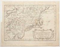 Carte de la Nouvelle Angleterre Nouvelle Yorck et Pensilvanie.