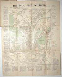Historic Map of Bath.