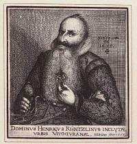 [Heinrich Künzlin] Dominus Henricus Küntzlinus Incytæ Urbis Vitoduranæ.