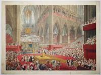 The Coronation Of His Majesty, George The Fourth: Taken At The Time of The Recognition. July 19, 1821.