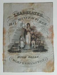 [HATTER]  Leadbeater. Hat Manufacturer. High Green, Wolverhampton.