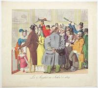 Les Anglais au Salon de 1814.