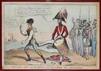 [Duke of Wellington & William Huskisson] Druming Out. Or Making an Example of a Mutineer.