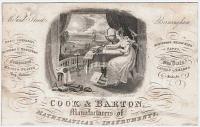 Cook & Barton. Manufacturers of Mathematical Instruments.