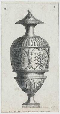 [Vases and Tripods on Twelve Plates.] H 4.